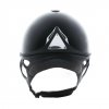 Kask Antares Premium Glossy Eclipse Czarny- standardowy daszek